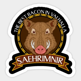 Sæhrimnir Bacon Sticker